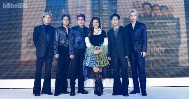 SB19 with Regine Velasquez-Alcasid