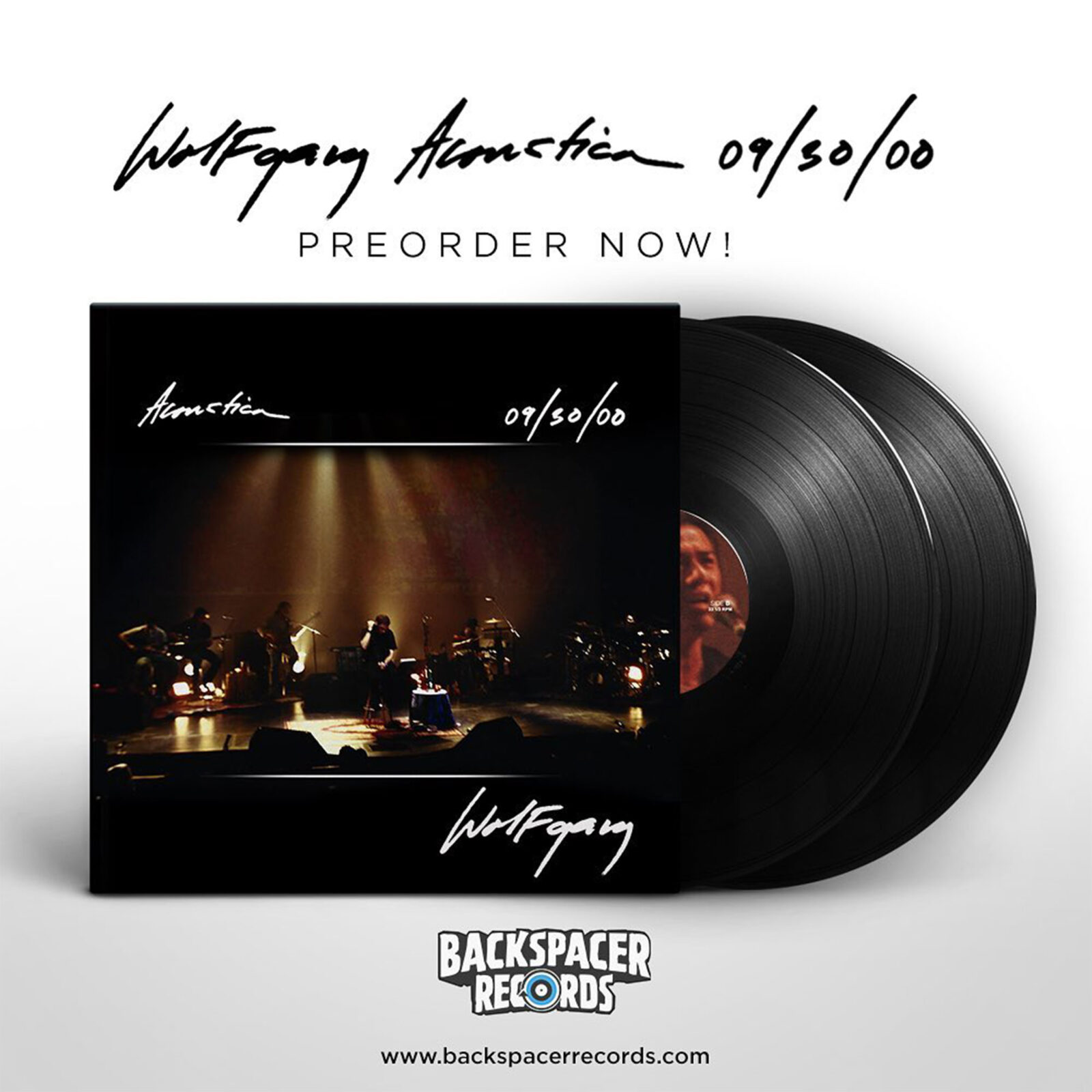 Vinyl Record of Acoustica by Wolfgang