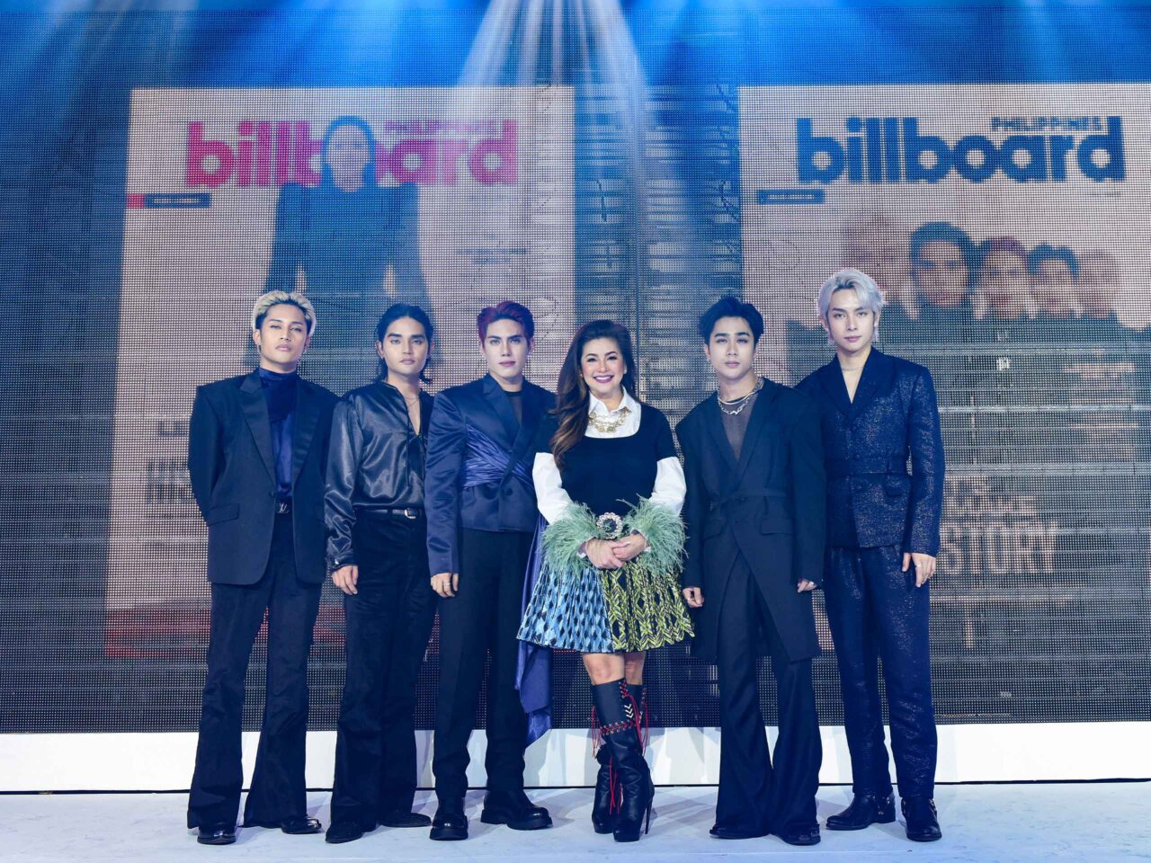 SB19 with Regine Velasquez-Alcasid