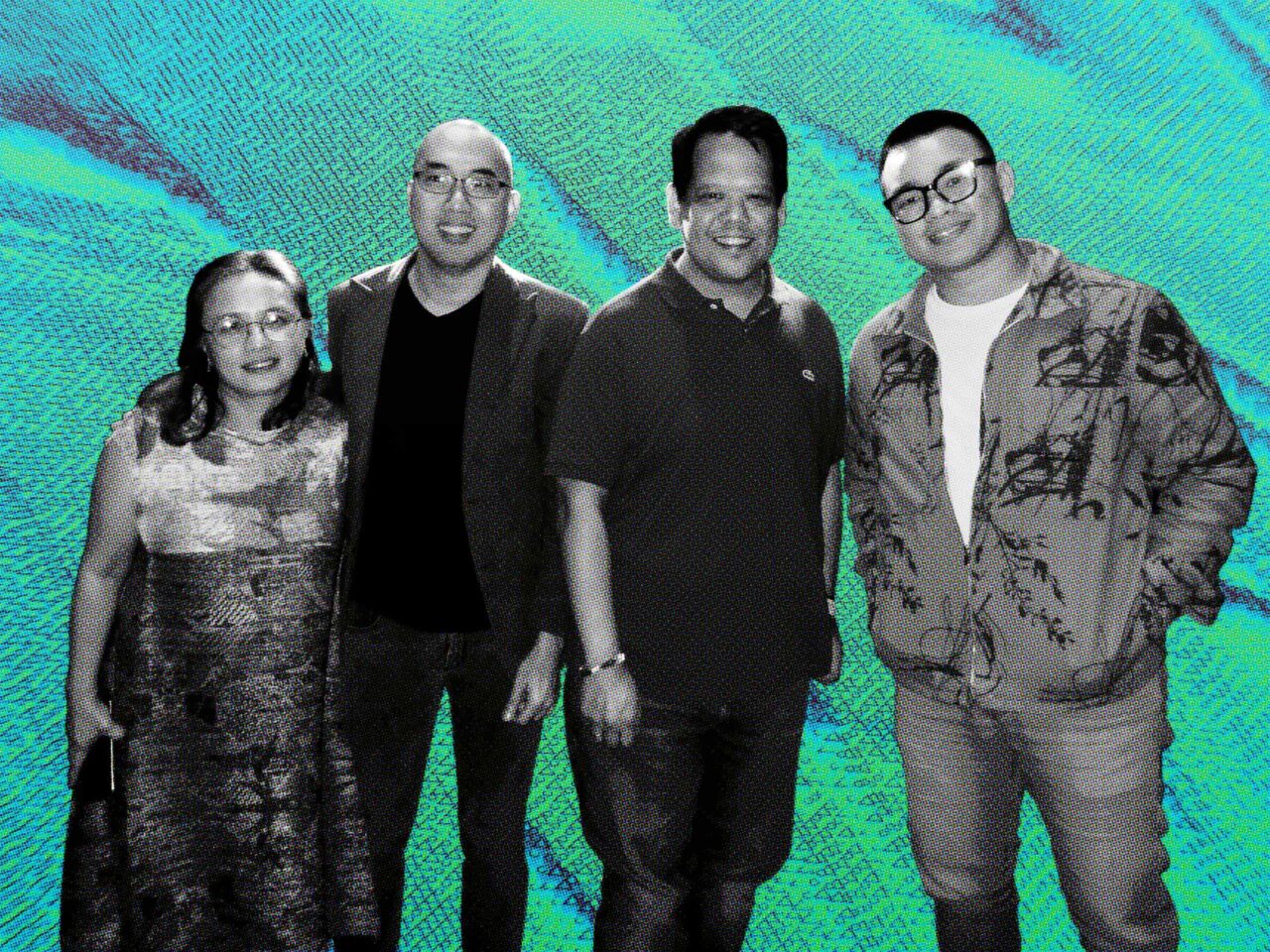 Maria Isabel Garcia, Marlon Barnuevo, Gino Cruz, and Thyro Alfaro