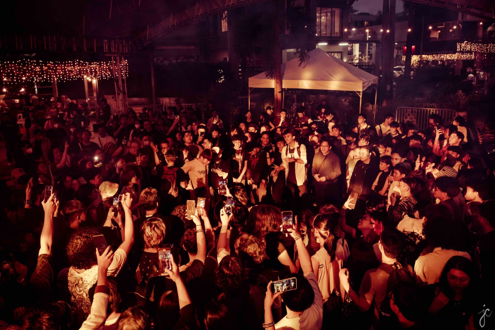 OPM fans enjoying themselves at SYQL Productions' 