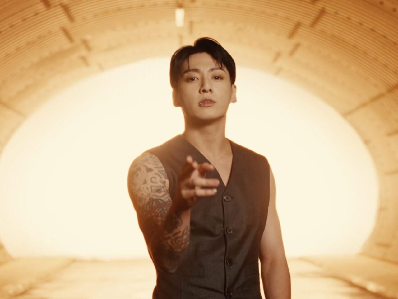 Jung Kook Standing Next To You