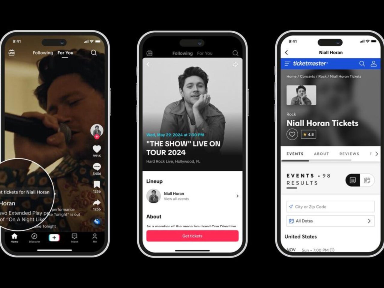 TikTok Ticketmaster