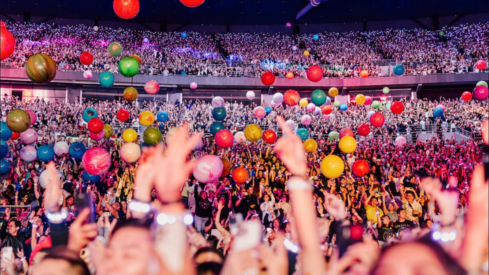 coldplay music of the spheres world tour app photo live nation