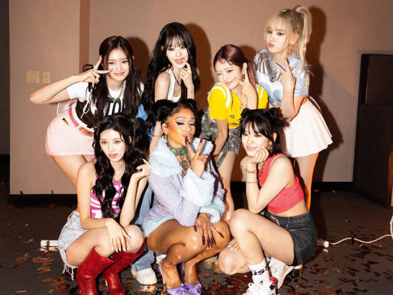 IVE and Saweetie Release New Version of Icona Pop's All Night