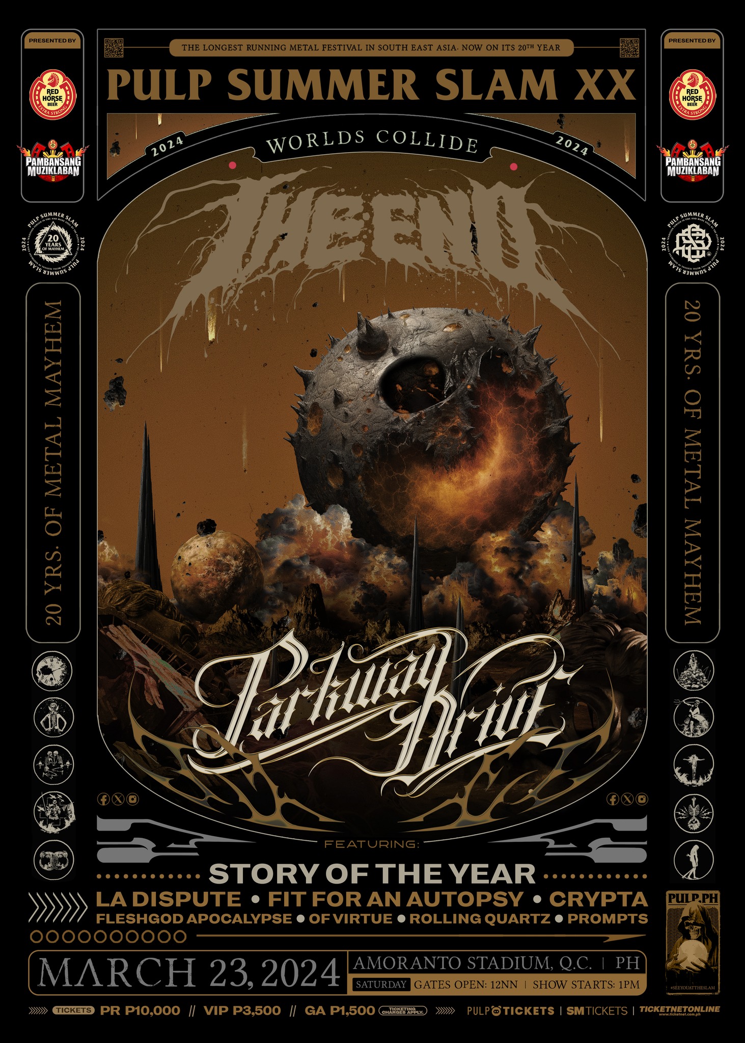 PULP SUMMER SLAM XX - WORLDS COLLIDE - THE END