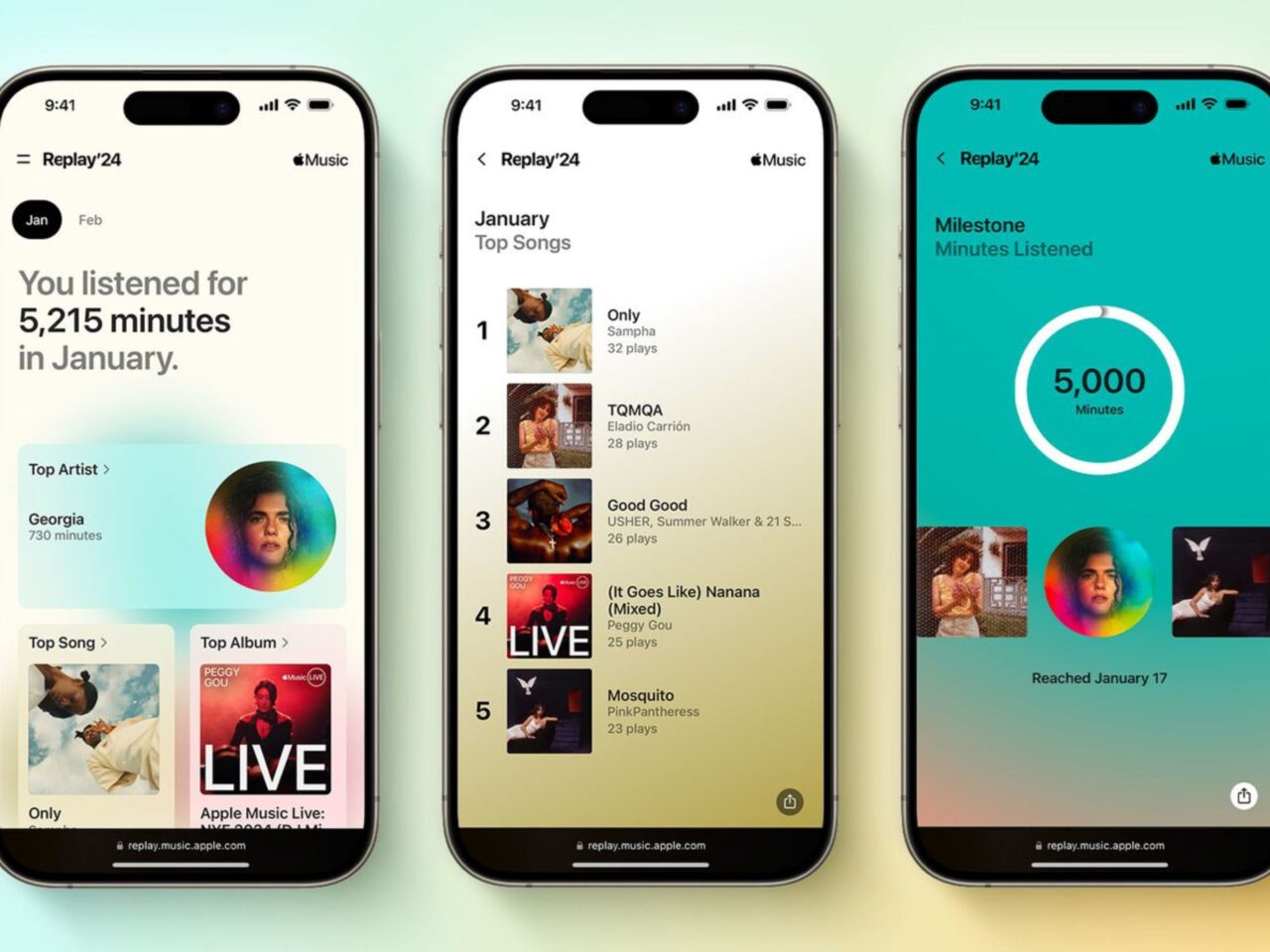 apple music monthly replay