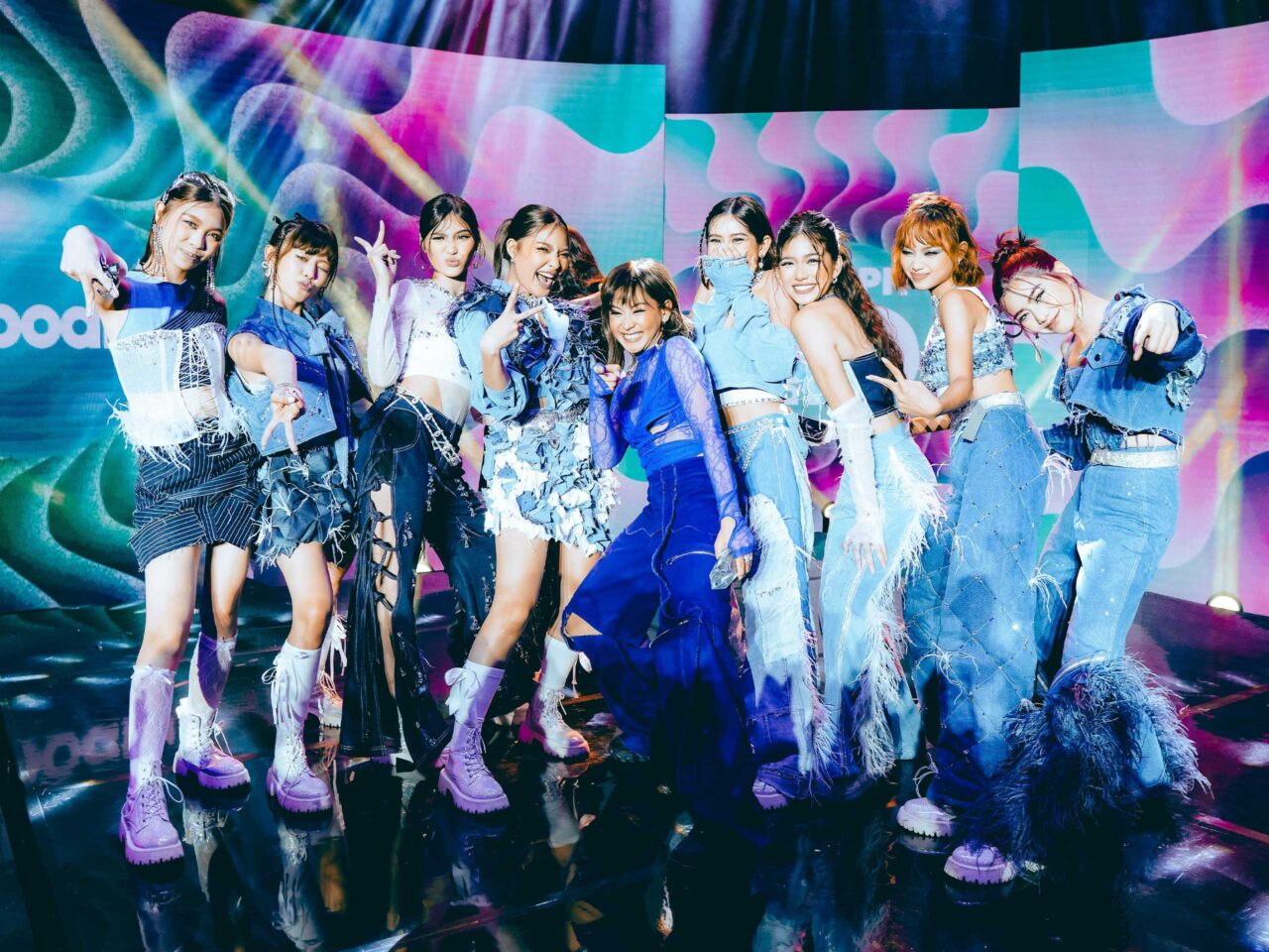 BINI with Sarah Geronimo