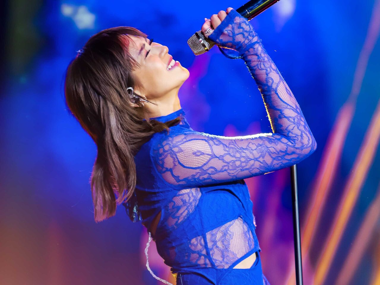 Sarah Geronimo performing at the Billboard Philippines Women in Music.