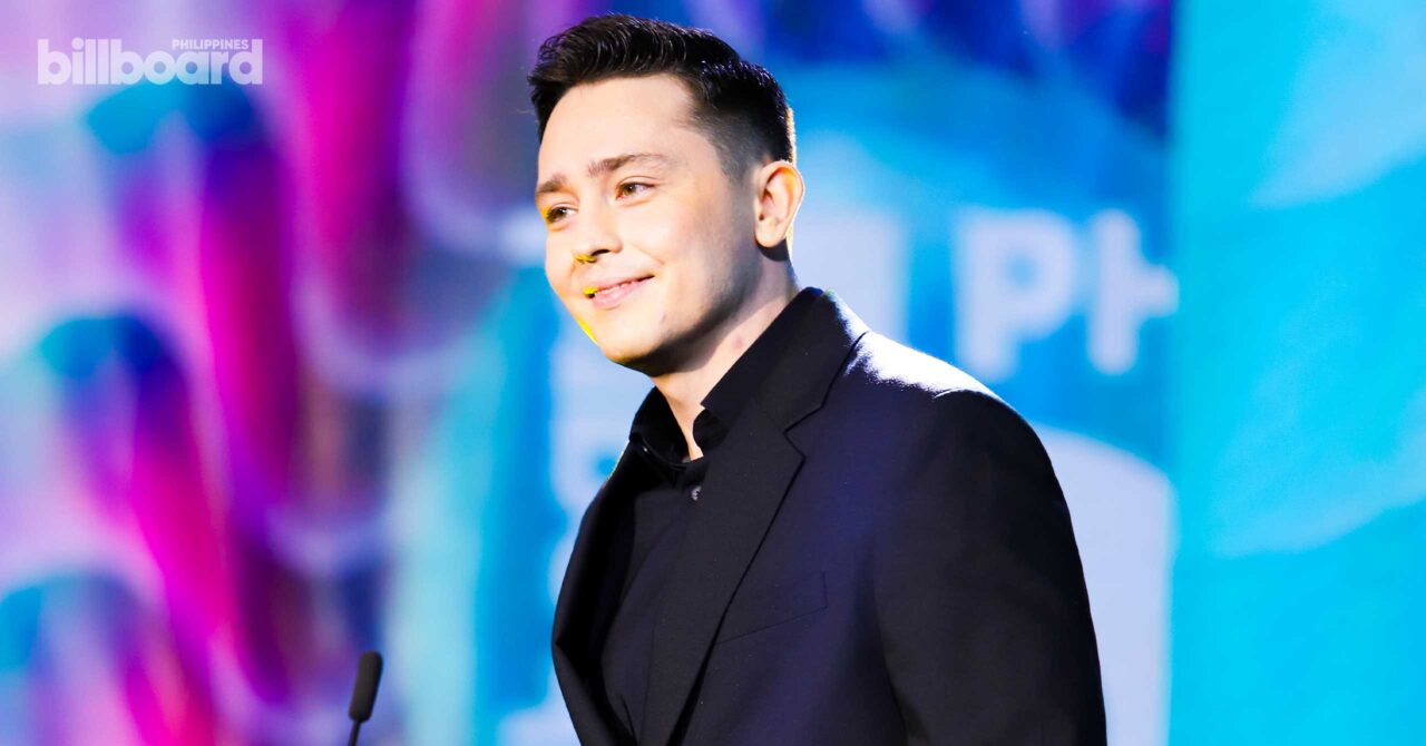 Bret Jackson Presents Pilita Corrales With The Icon Award At Billboard Philippines Women In Music
