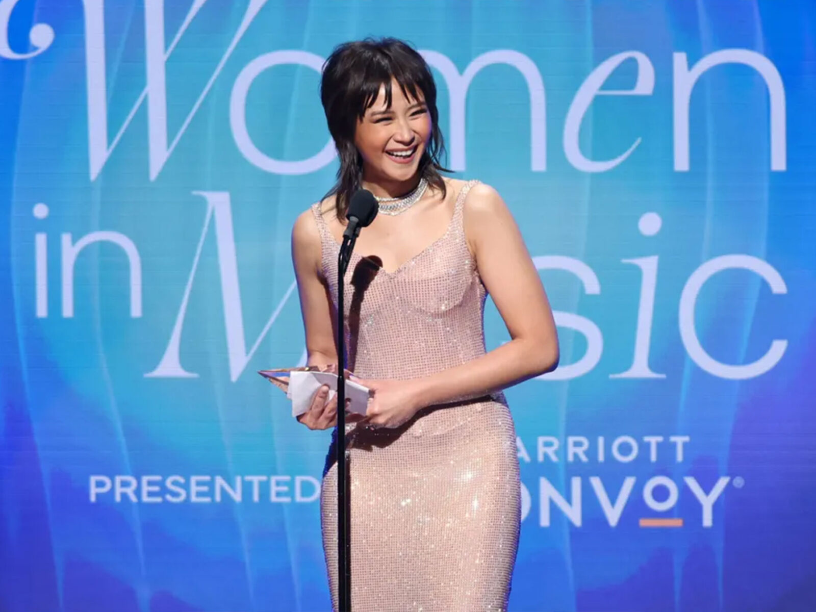 Sarah Geronimo at the Billboard Women in Music 2024.