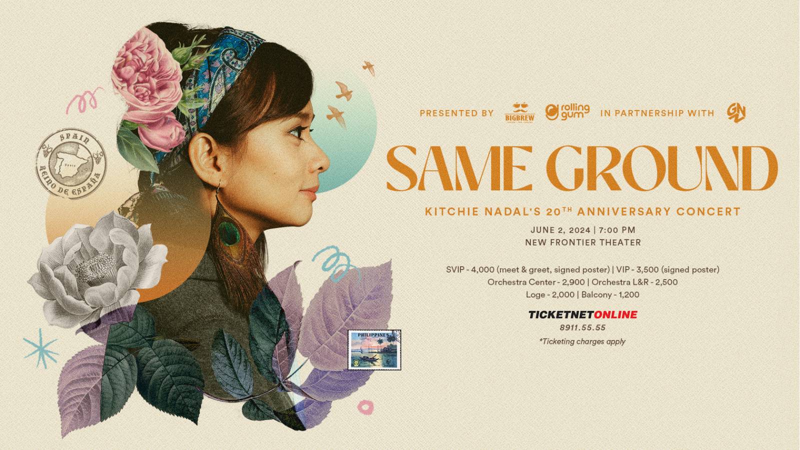 Kitchie Nadal SAME GROUND 20th Anniversary Concert