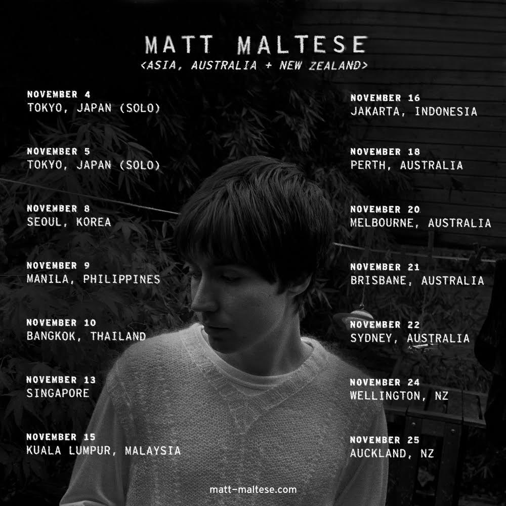 matt maltese a tour that is mine asia