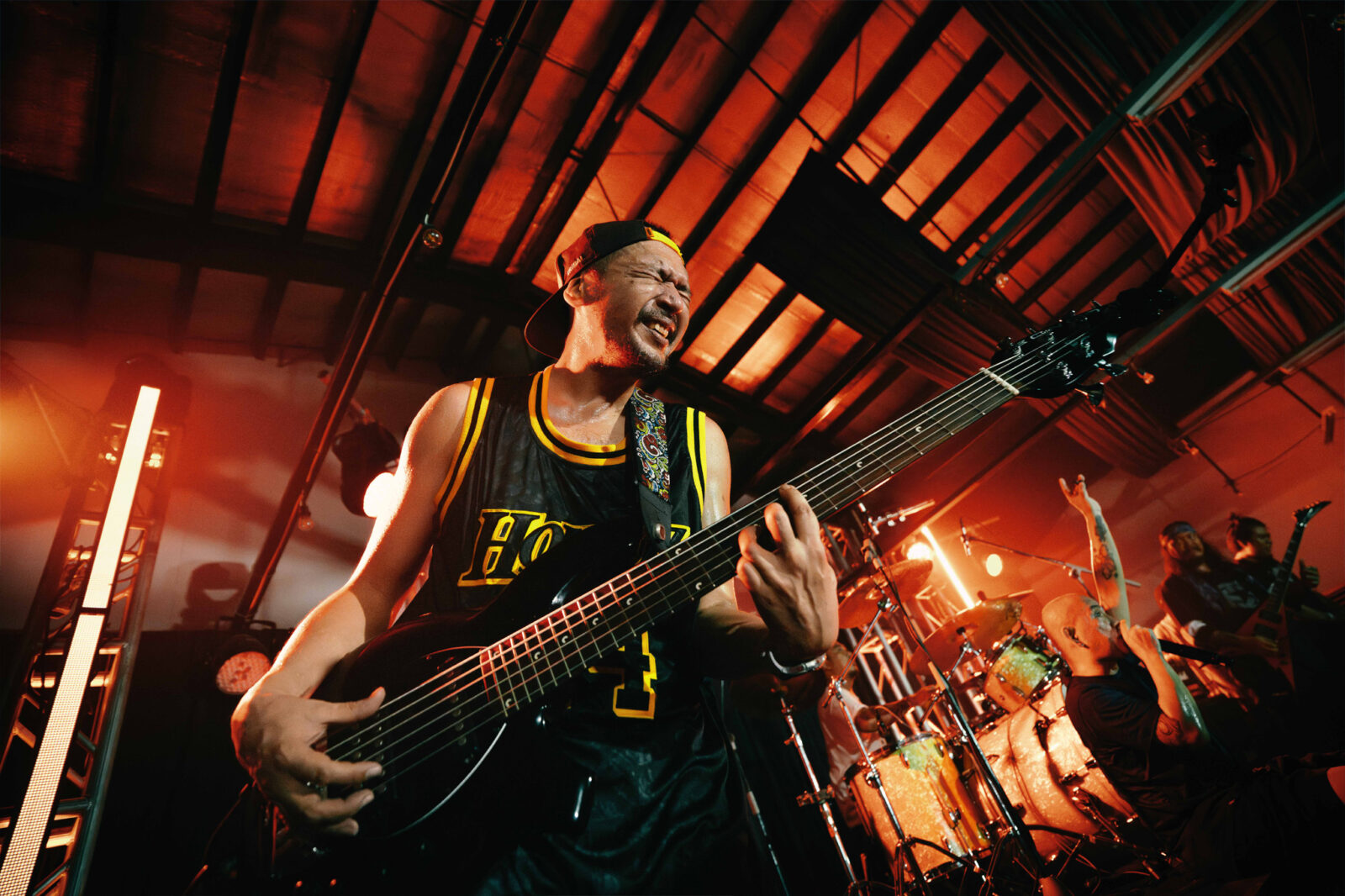 Niño Avenido of Greyhoundz photographed by Niña Sandejas