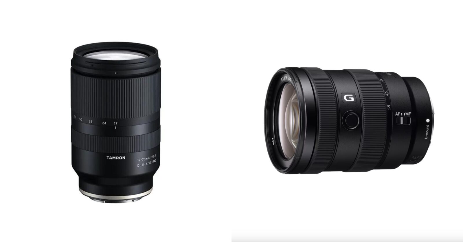 TAMRON 17-70 SONY 16-55 concert photography camera lenses