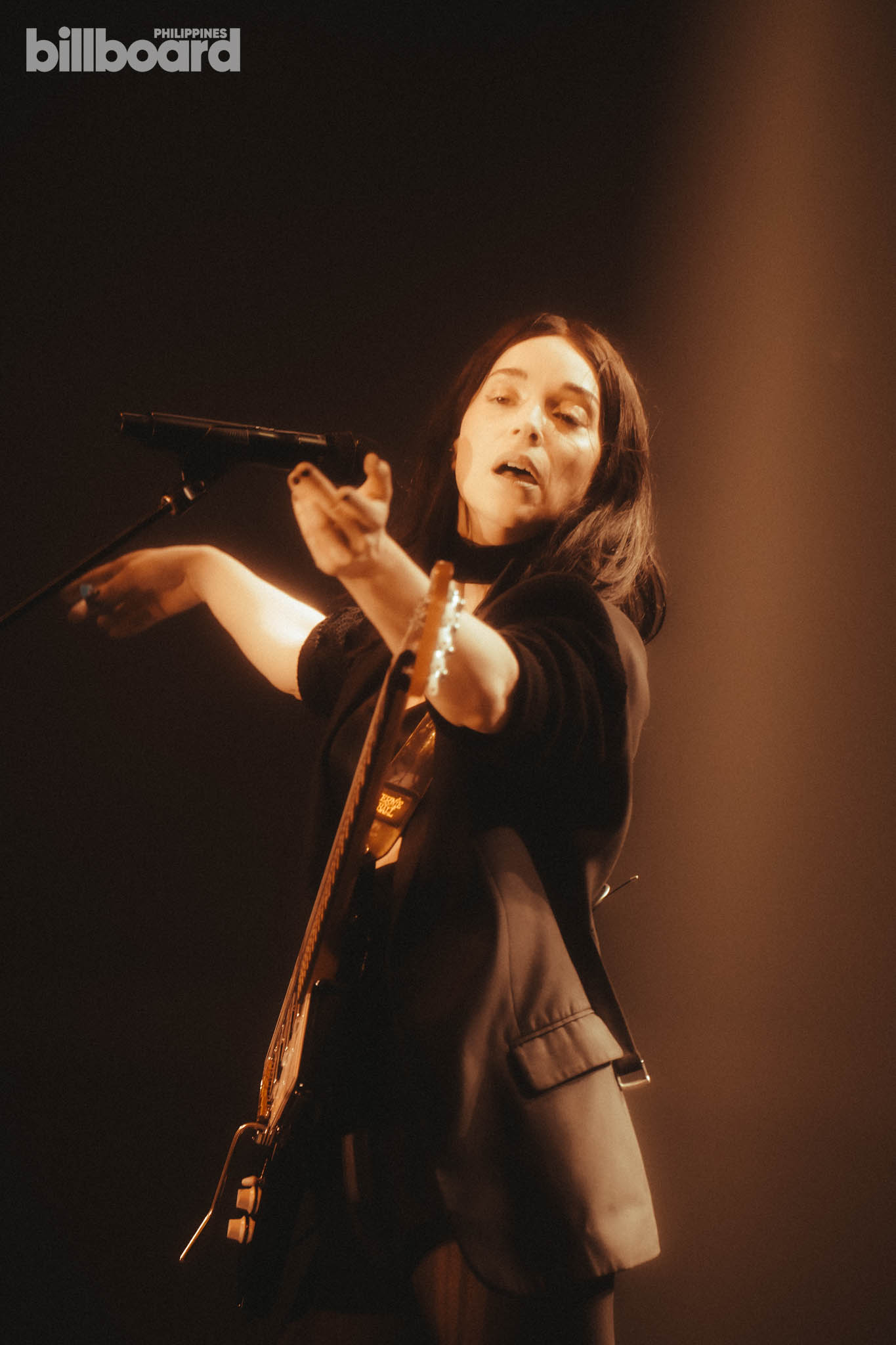 st vincent billboard philippines all born screaming tour manila 2025