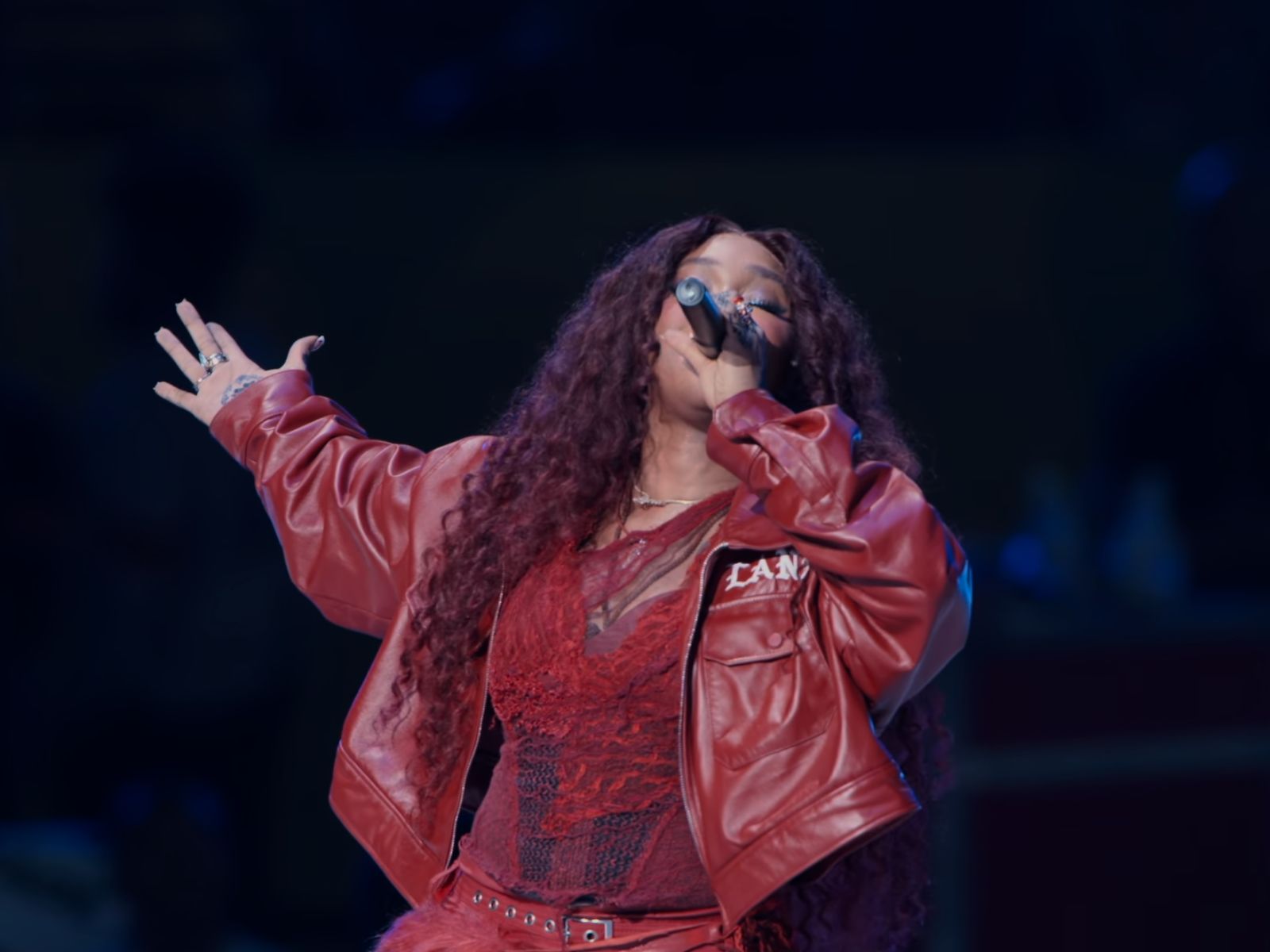 SZA at the Superbowl