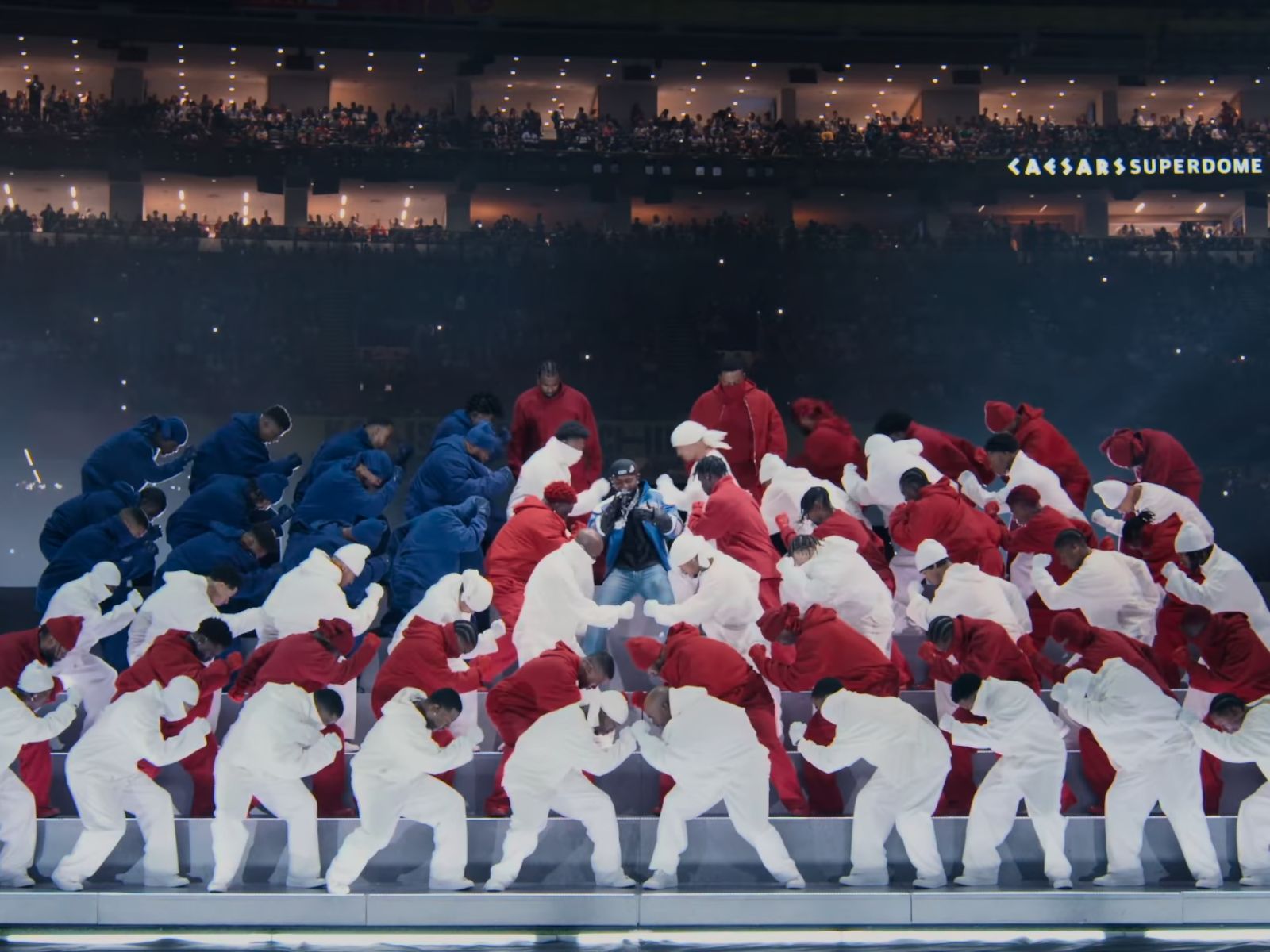 Kendrick Lamar at the Superbowl