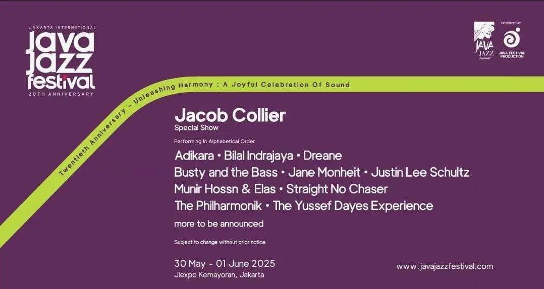java jazz indonesia 2025 billboard philippines