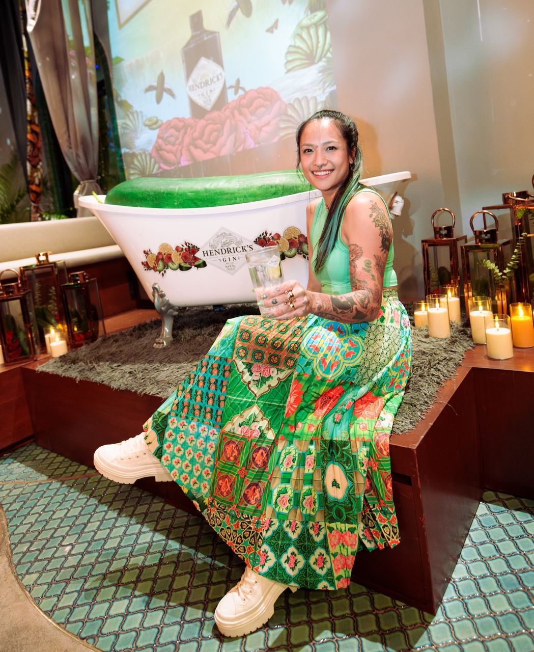 hendrick's gin cucumber cocktail