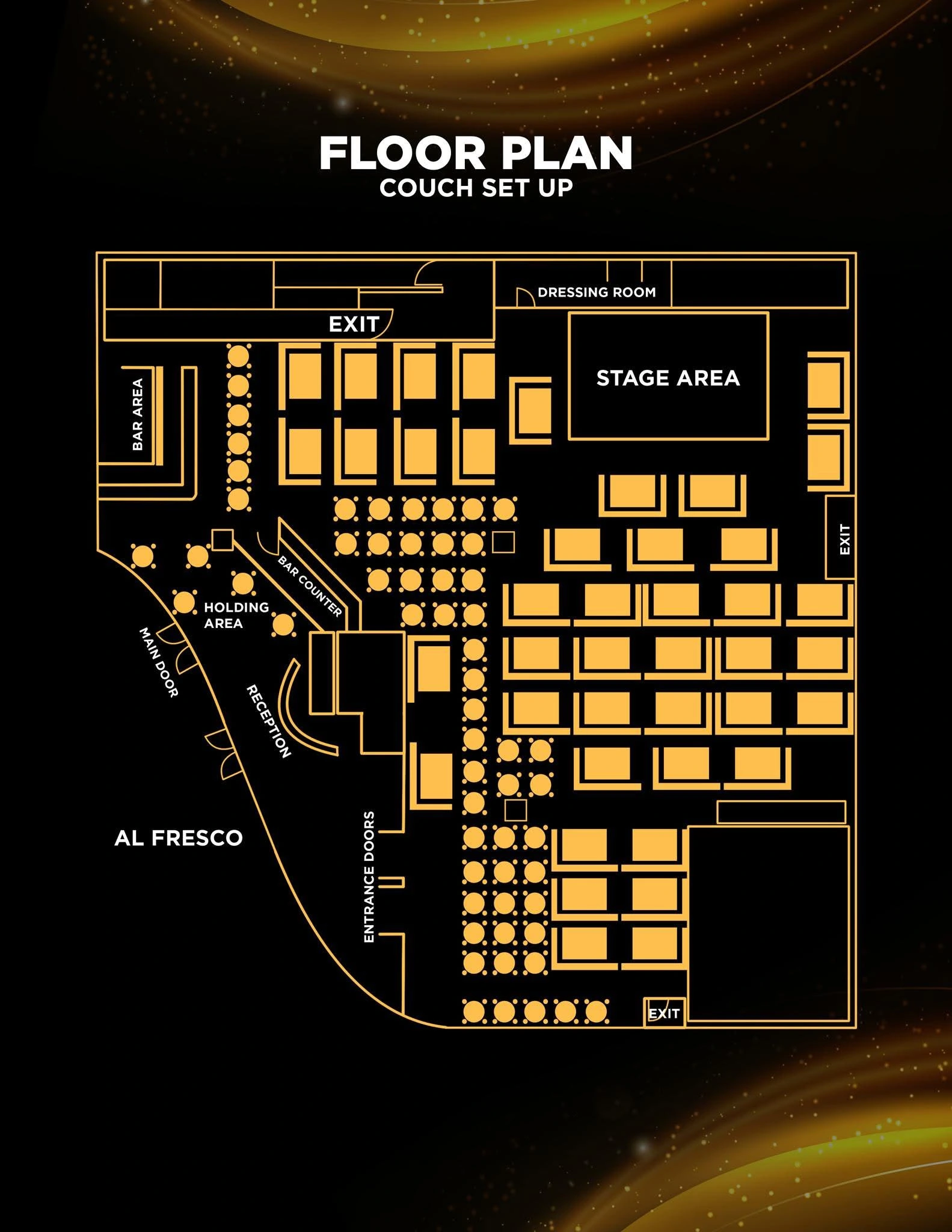 Stratosphere Events Place floor plan
