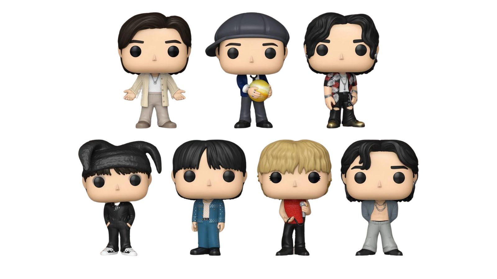 bts funko pop solo era rm indigo j-hope jack in the box jimin face v layover jung kook seven suga d-day jin the astronaut