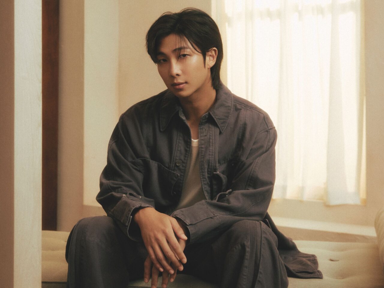 bts rm samsung art tv