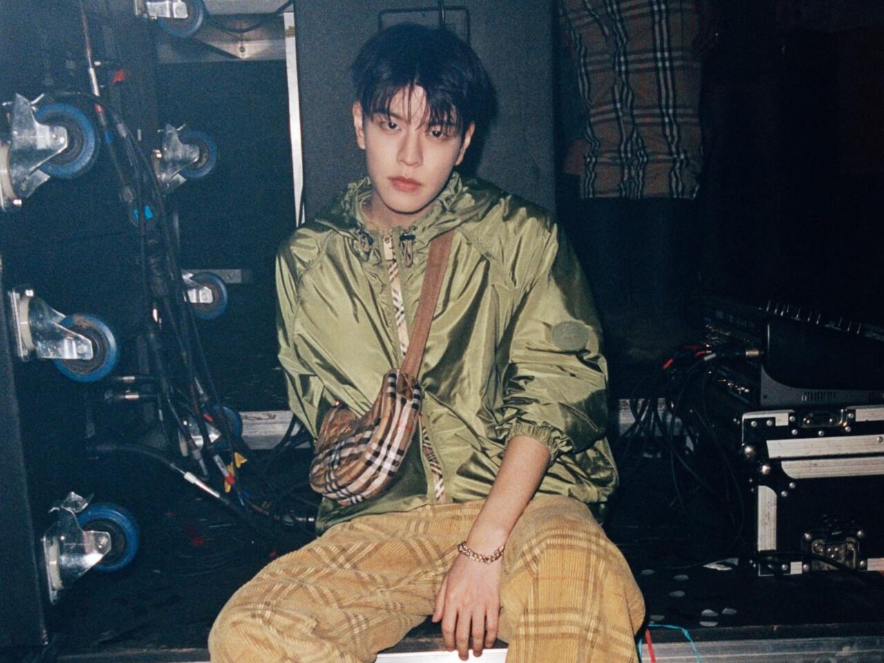 seungmin stray kids burberry festival 2025
