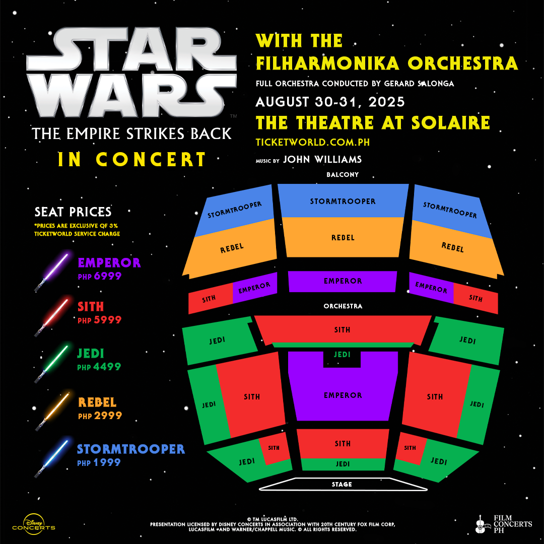 star wars empire strikes back in concert seat plan