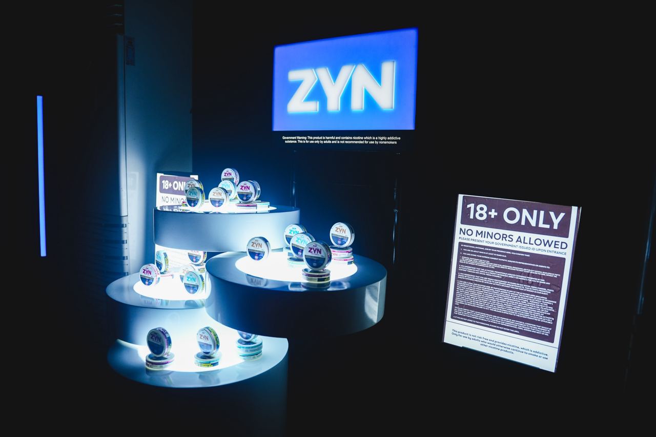 zyn nicotine pouches concert