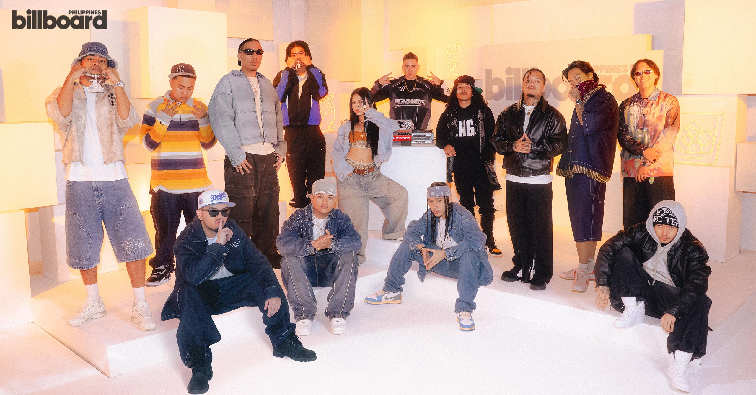 Hip-Hop Generations Collide To Take The Stage At Billboard Philippines  Studios
