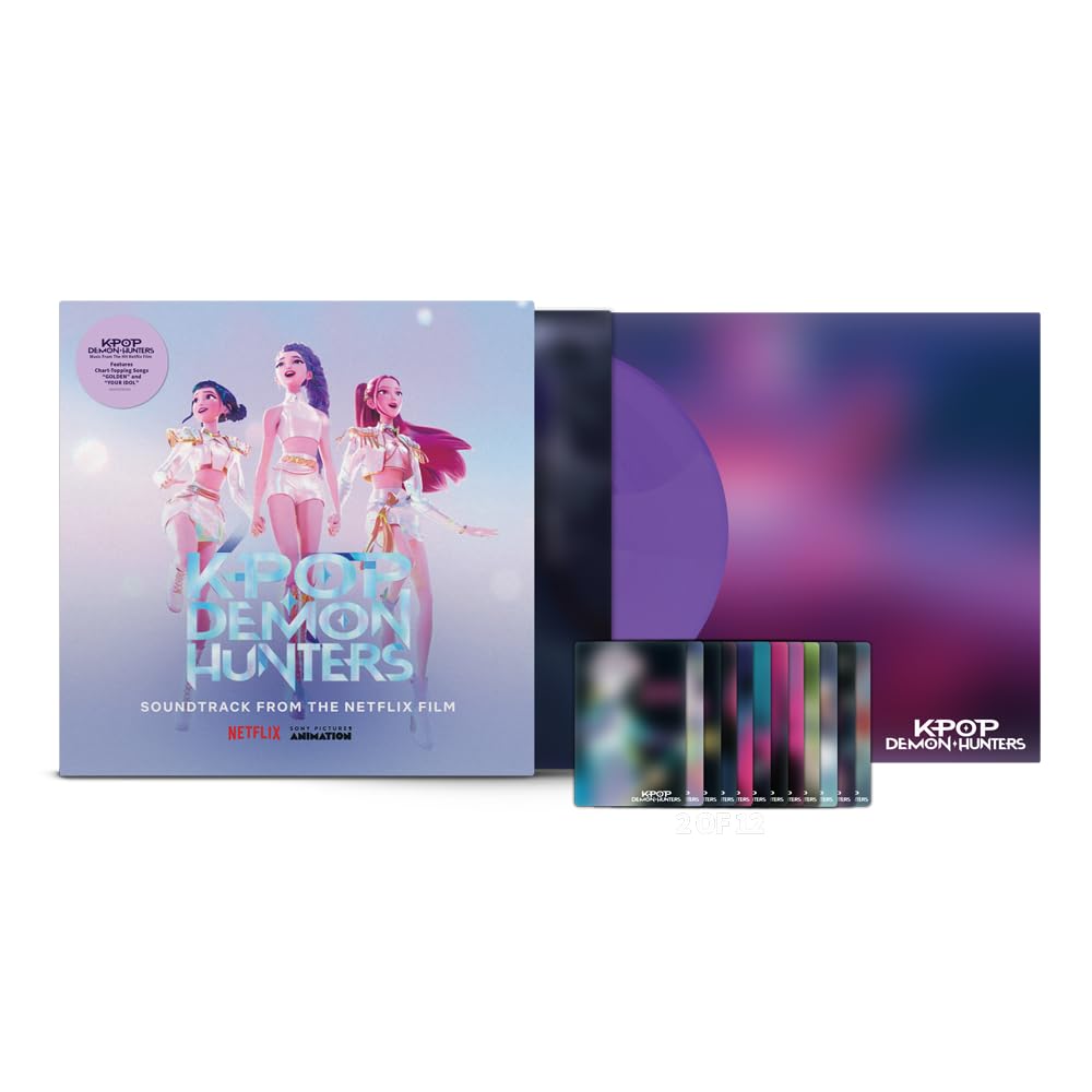 kpop demon hunters soundtrack violet vinyl amazon exclusive