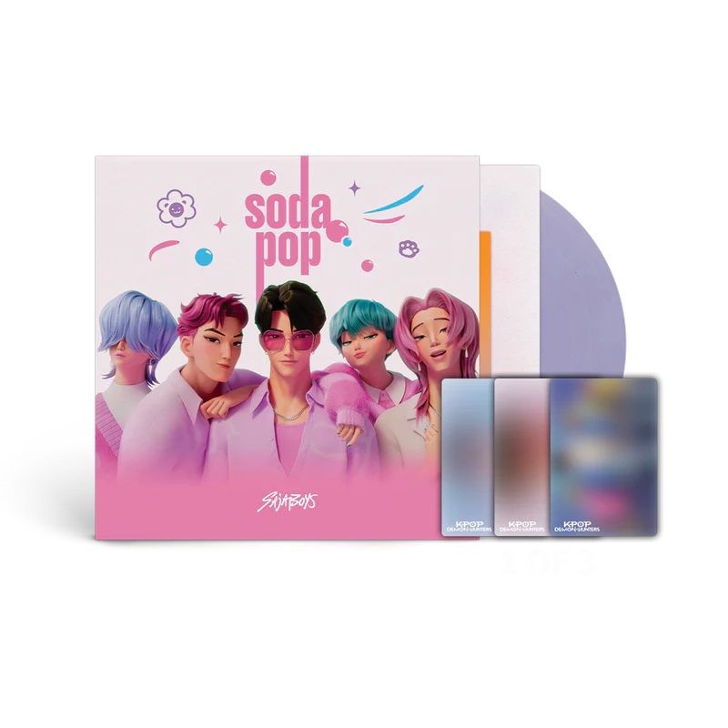 soda pop saja boys vinyl kpop demon hunters soundtrack