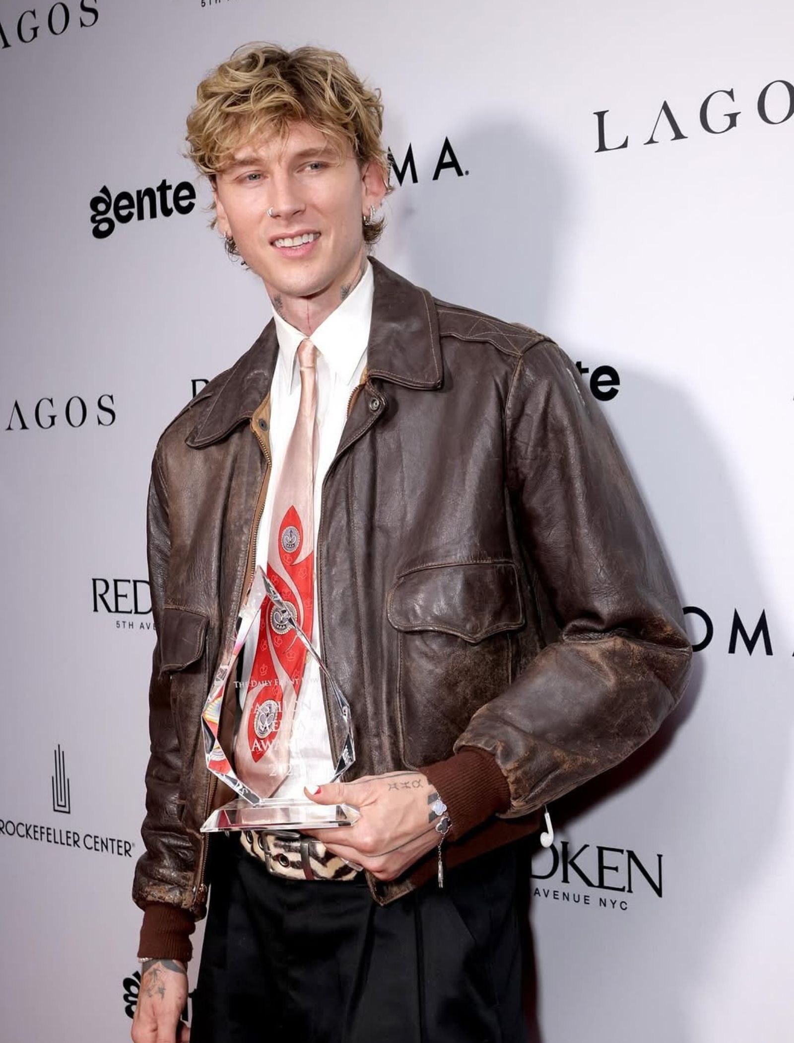 mgk machine gun kelly new york fashion week