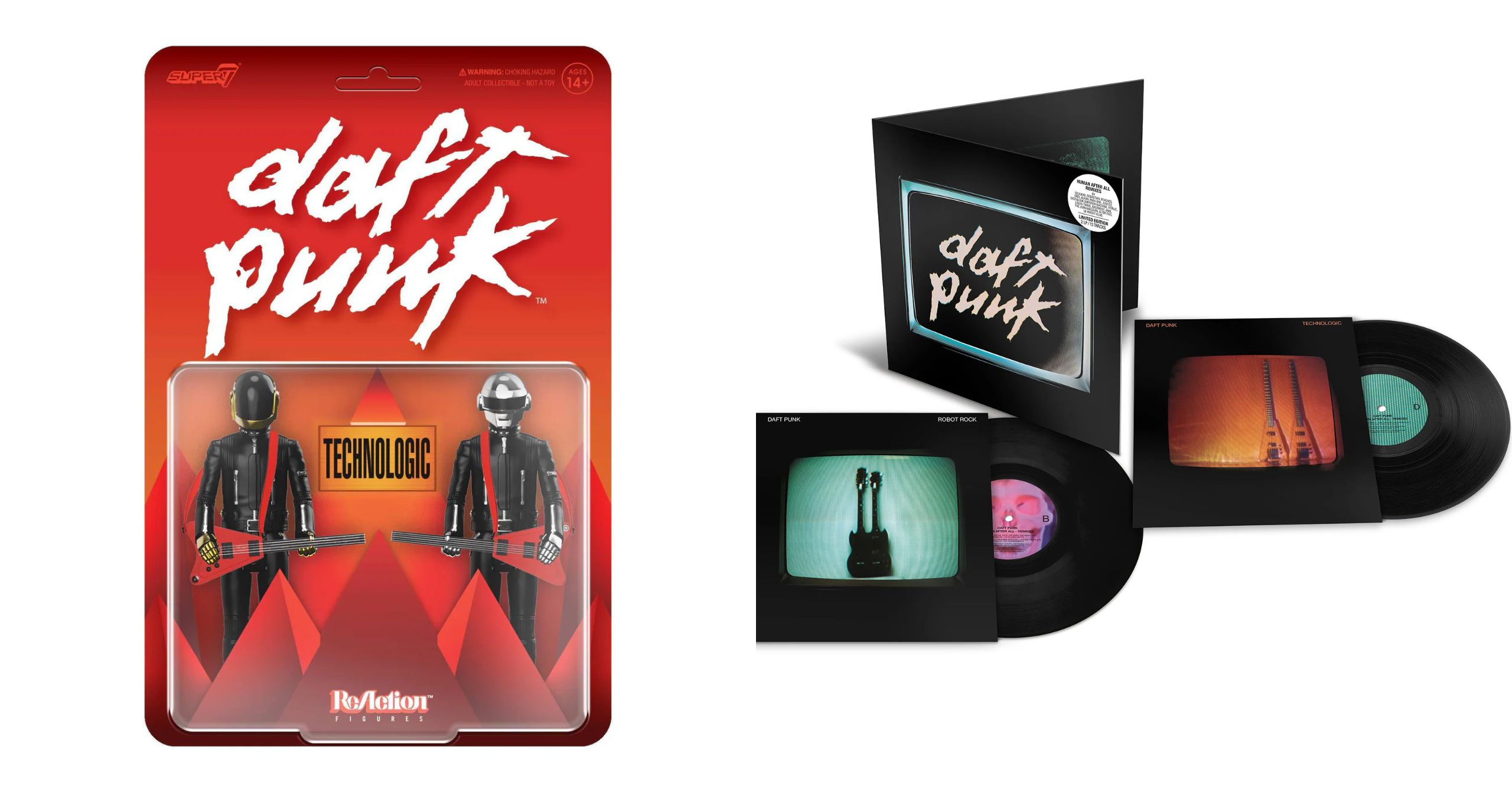 Daft Punk ダフトパンク Human After All フィギュア付 予約商品】 DAFT PUNK ダフトパンク - Human After All 3 3/4-Inch