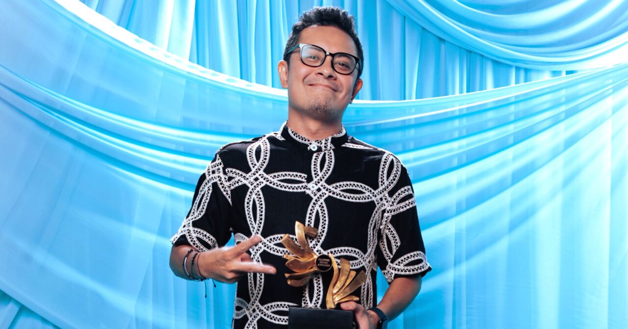 Paolo Valenciano And SB19 Accept The Concert Of The Year Award At The Filipino Music Awards 2025
