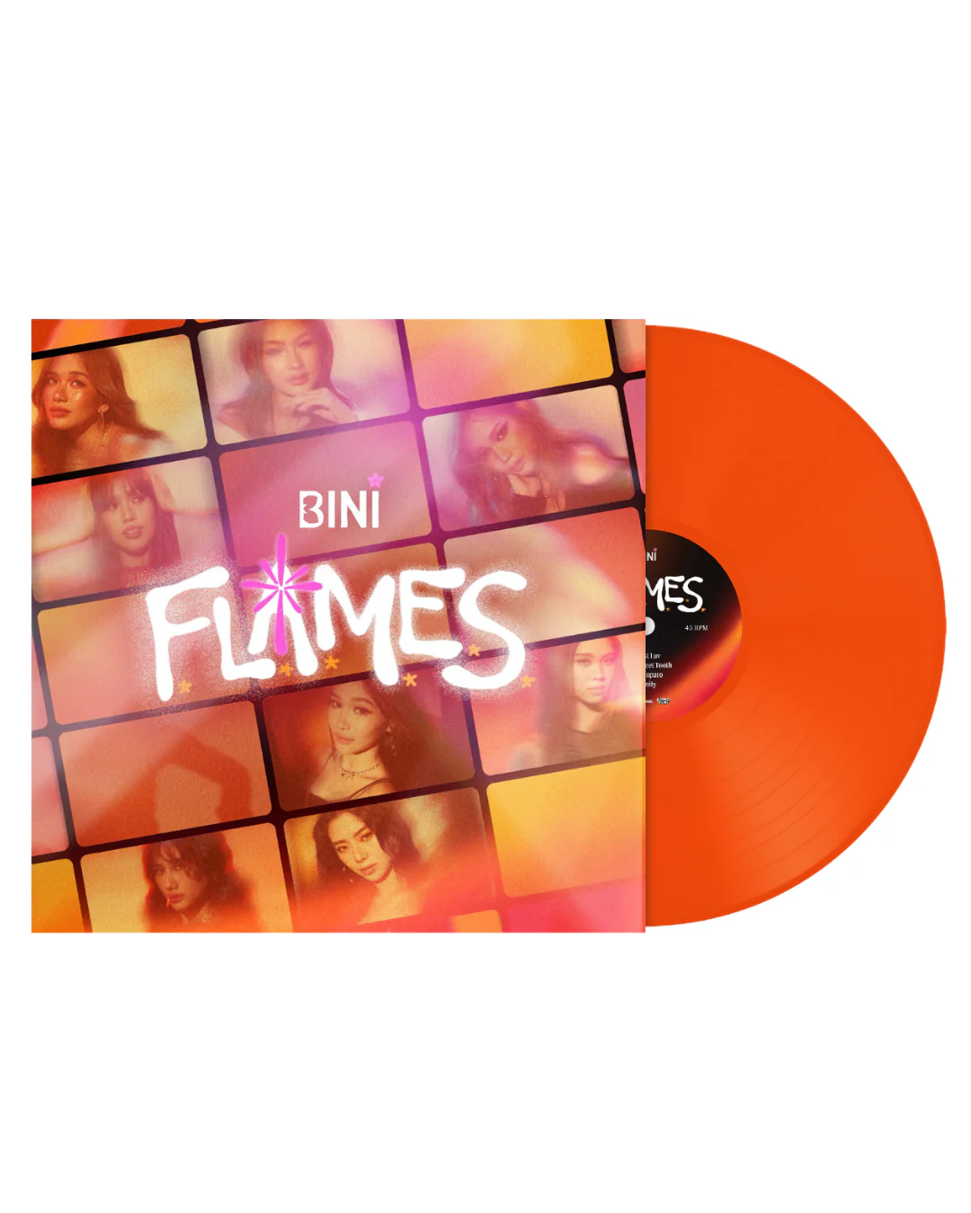 bini flames vinyl cd album