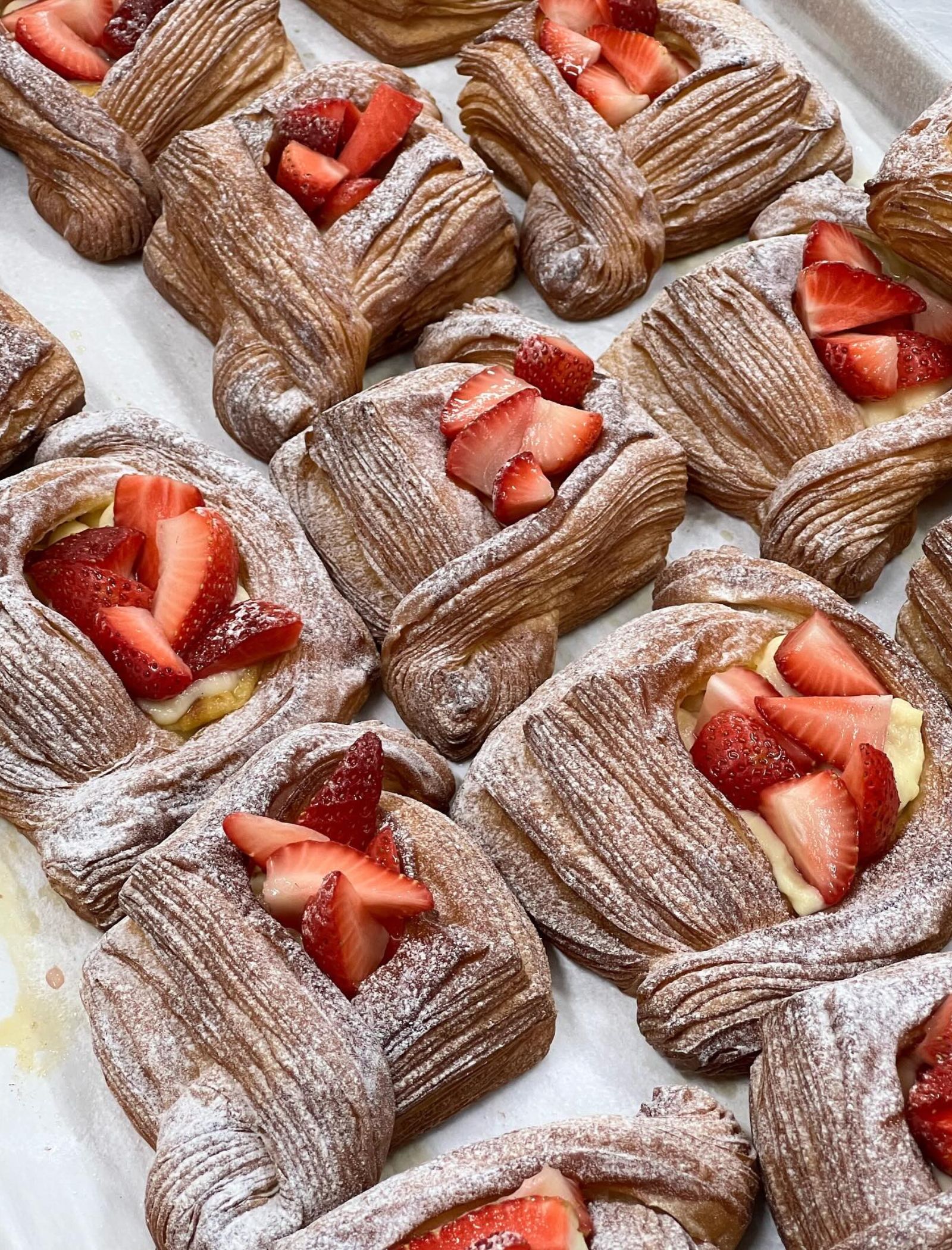 tinapay artisan bakery strawberry danish