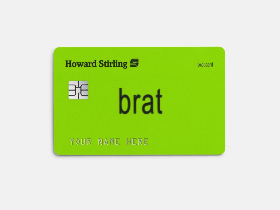 brat card howard sterling