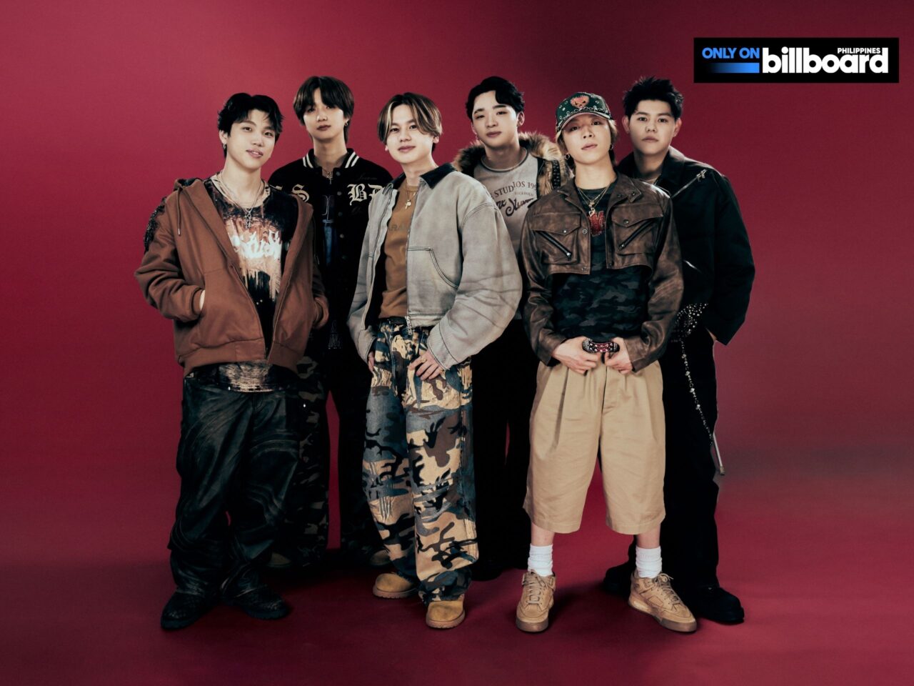 BE:FIRST. Photographed by Lyndon Kyle Asuncion.  BILLBOARD PHILIPPINES