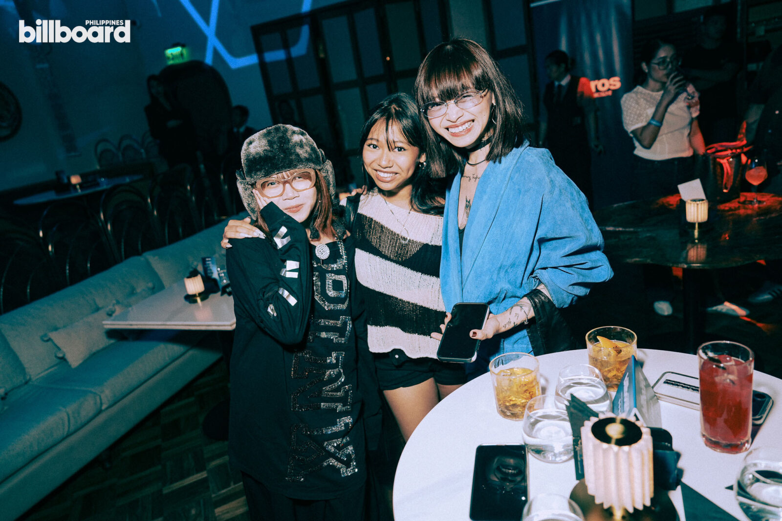 Filipino indie singer-songwriter SUYEN, photographer Shaira Luna, and friend