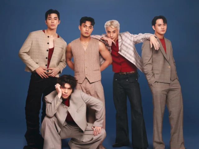 Gelo, Nate, JL, Mikki, and Akira of BGYO for their latest EP 'On Demand'