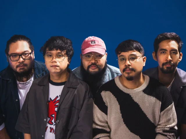 Paolo Owyong, Simon Clariza, Argee Guerrero, Kristoff Medina, and Lee De Veyra of I Belong to the Zoo for their latest single 