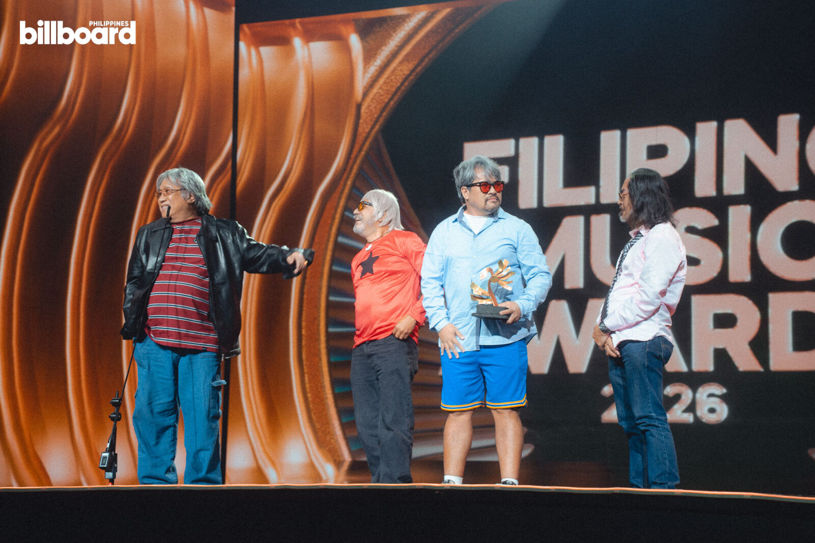 Lolo IV OF SPADES proxies at the Filipino Music Awards 2026